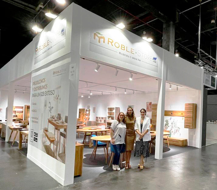 roublestore.com, Nordic Story, Feria Hábitat de Valencia, Muebles de madera maciza roble