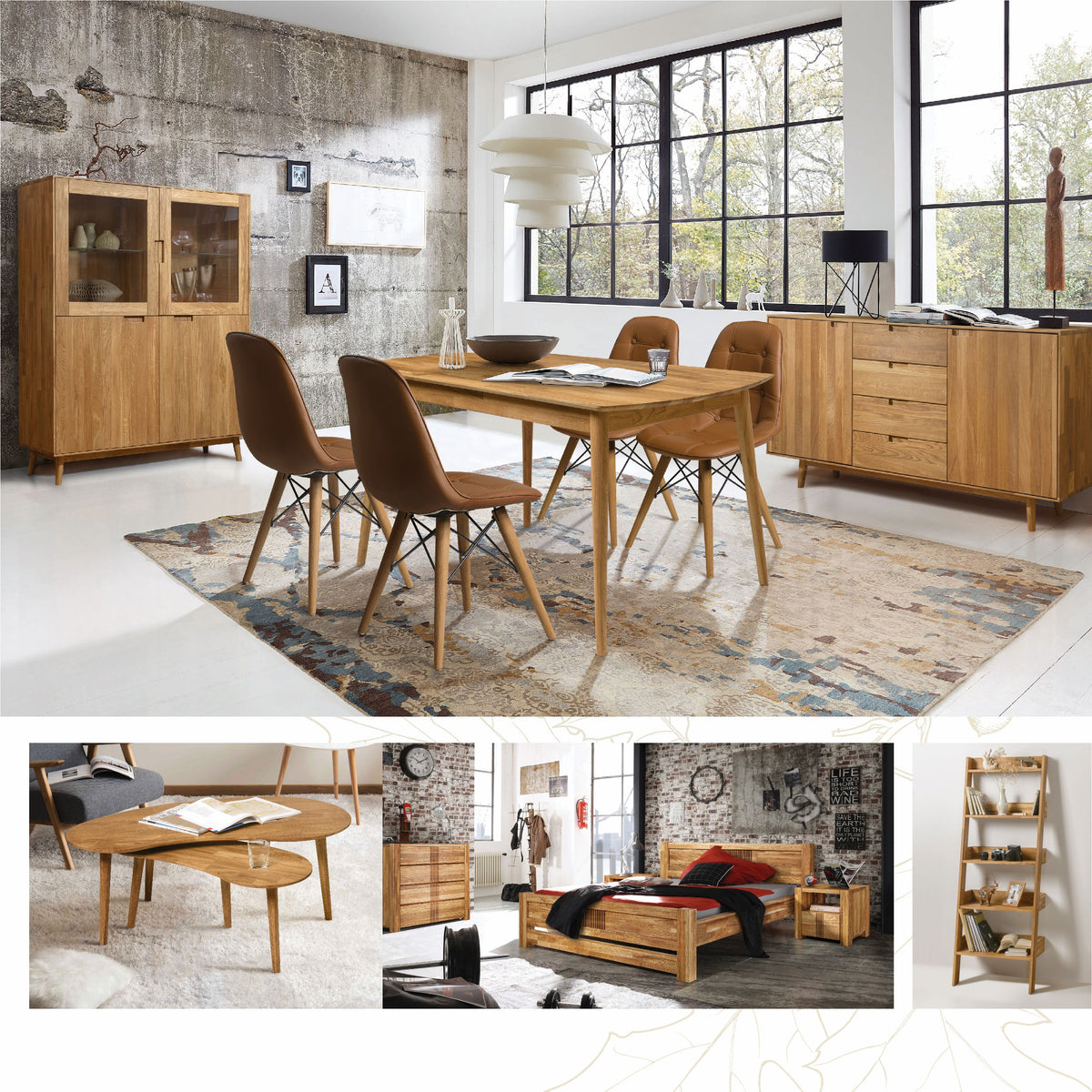 NordicStory Muebles de madera maciza roble diseno nordico