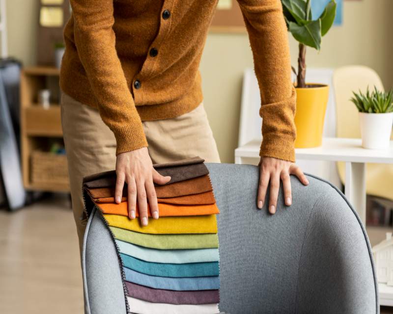 como decorar una silla de madera