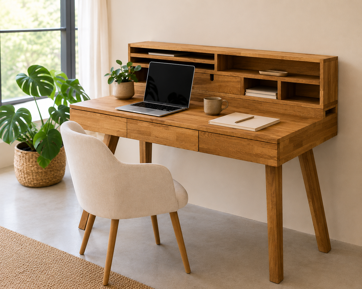 Escritorios de madera maciza: guía completa para tu home office