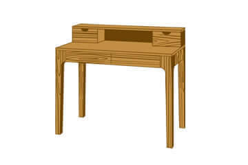 Escritorios de madera maciza