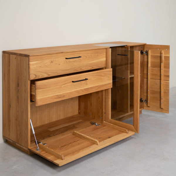 Aparador de madera maciza roble Arvik 4 | NordicStory