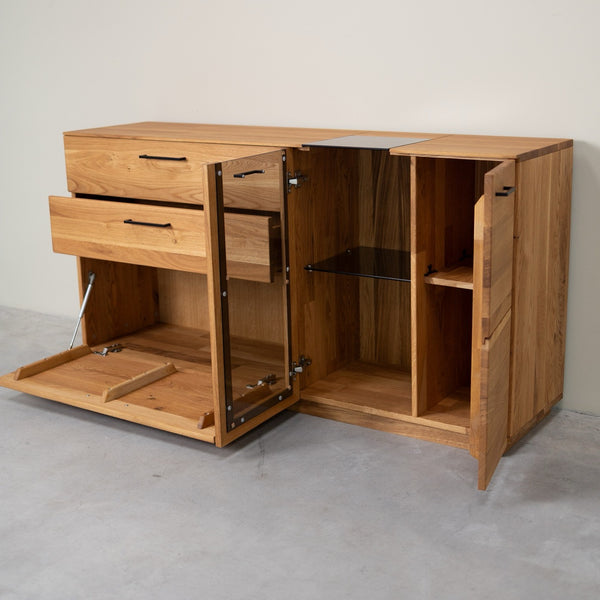 Aparador de madera maciza roble Arvik 4 | NordicStory
