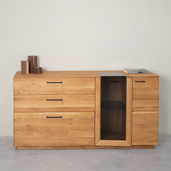 Aparador de madera maciza roble Arvik 4 | NordicStory