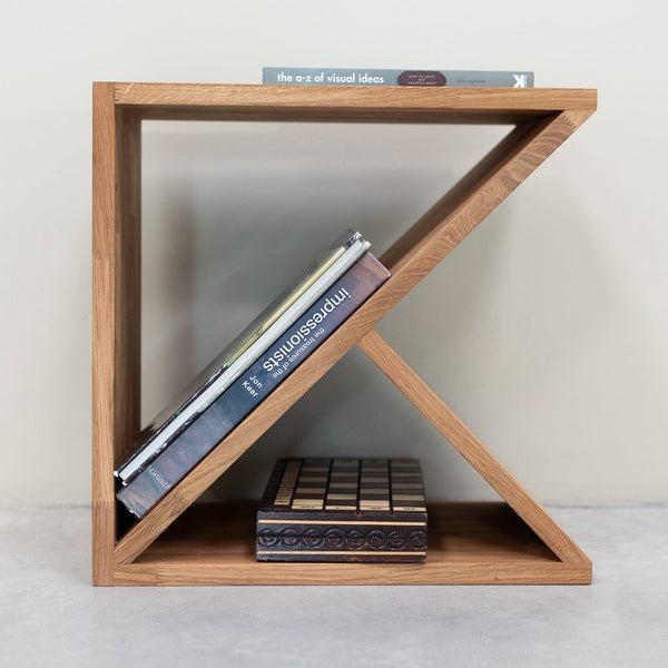 Mesa auxiliar, mesita de noche de madera maciza de roble Denmark | NordicStory