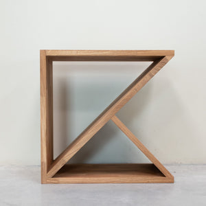 Mesa auxiliar, mesita de noche de madera maciza de roble Denmark | NordicStory
