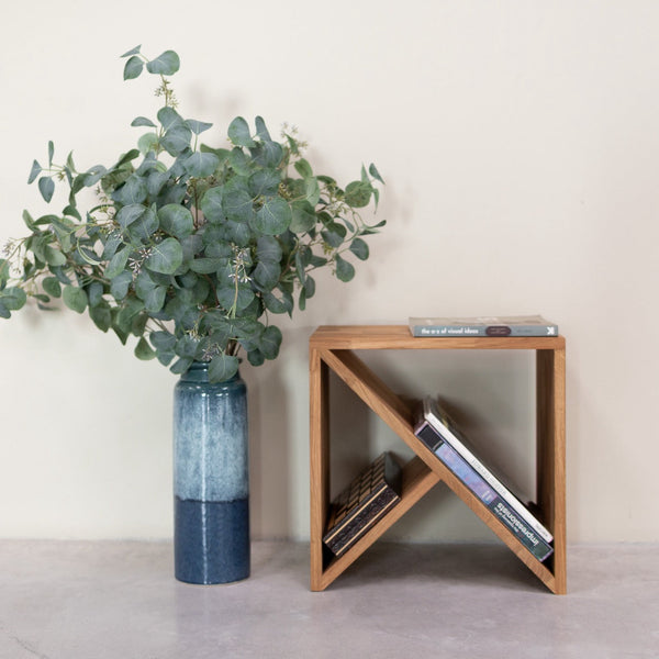 Mesa auxiliar, mesita de noche de madera maciza de roble Denmark | NordicStory