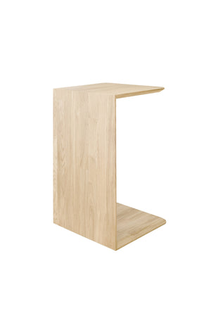 Mesa lateral auxiliar de madera maciza de roble Sono 2 | NordicStory
