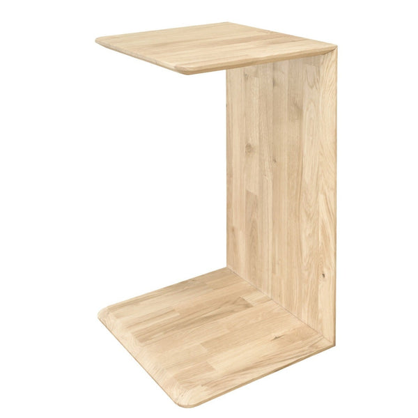 Mesa lateral auxiliar de madera maciza de roble Sono 2 | NordicStory