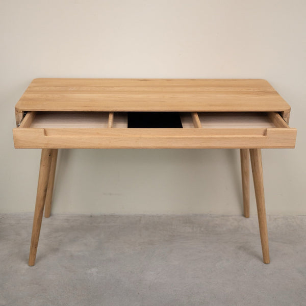 Mesa escritorio tocador de madera maciza de roble Escandi Atelier | NordicStory