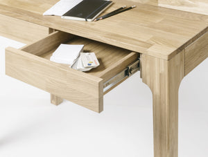 Mesa escritorio de madera maciza de roble Axel I | NordicStory