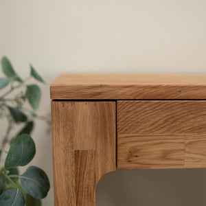Mesa escritorio de madera maciza de roble Axel I | NordicStory
