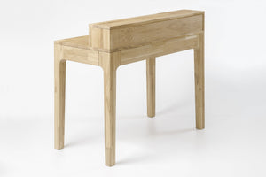 Mesa escritorio de madera maciza de roble Axel II | NordicStory