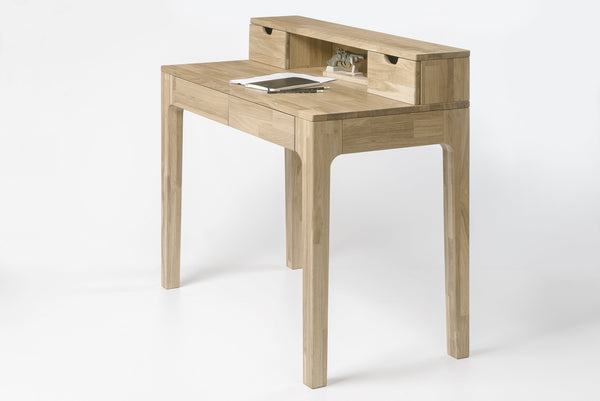 Mesa escritorio de madera maciza de roble Axel II | NordicStory