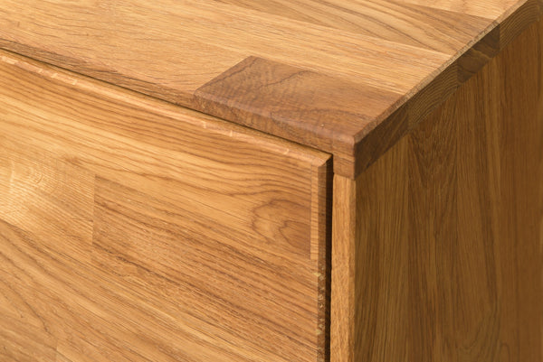 Mueble de TV de madera maciza de roble Escandi | NordicStory