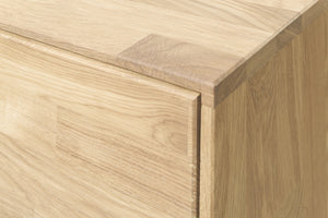 Mueble de TV de madera maciza de roble Escandi | NordicStory