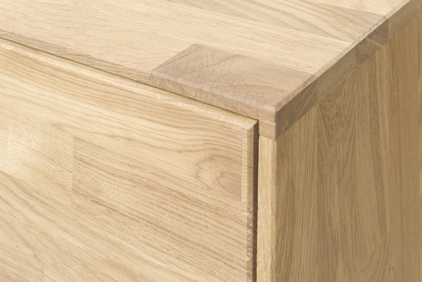 Mueble de TV de madera maciza de roble Escandi | NordicStory