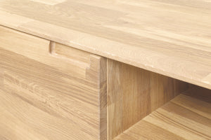 Mueble de TV de madera maciza de roble Escandi | NordicStory