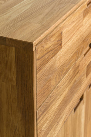 Sinfonier Cómoda de madera maciza de roble Escandi 2 | NordicStory