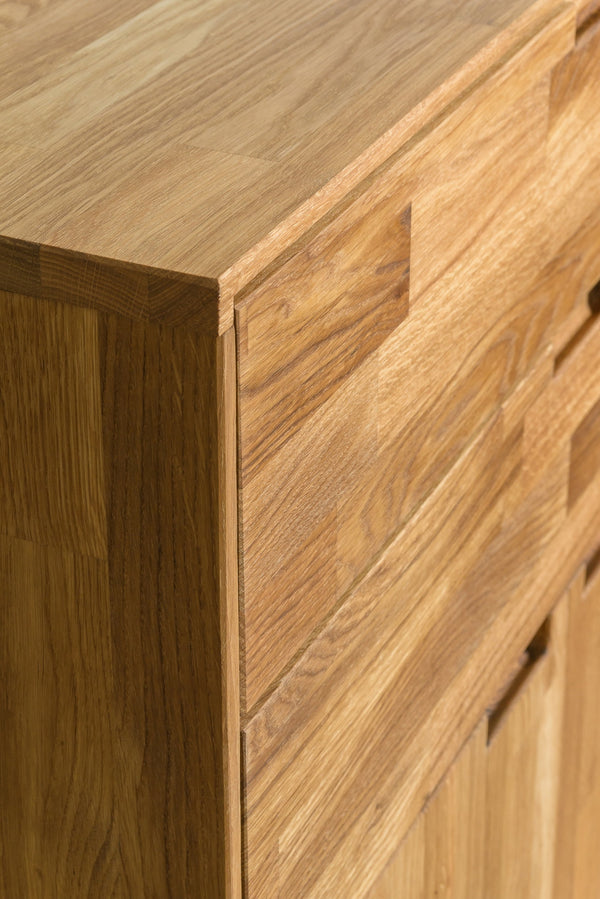 Sinfonier Cómoda de madera maciza de roble Escandi 2 | NordicStory