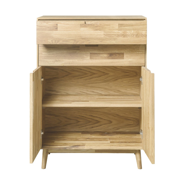 Sinfonier Cómoda de madera maciza de roble Escandi 2 | NordicStory