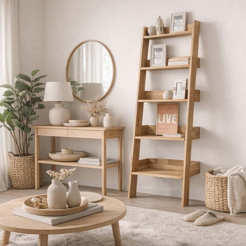 Estanteria de madera maciza roble Escandi Atelier | NordicStory