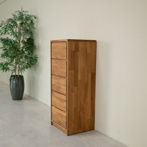 Cómoda alta de madera maciza de roble Oregon | NordicStory