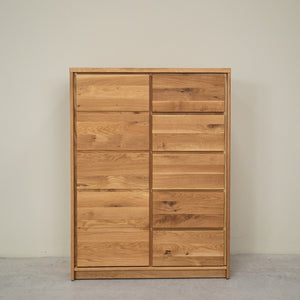 Aparador alto de madera maciza de roble Oregon 1.5 | NordicStory