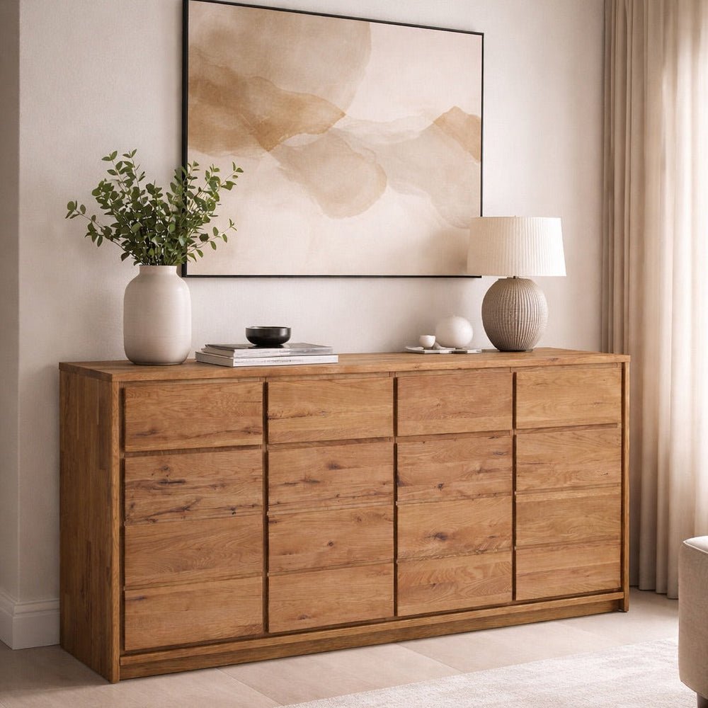 Aparador de madera maciza de roble Oregon 4.4 | NordicStory