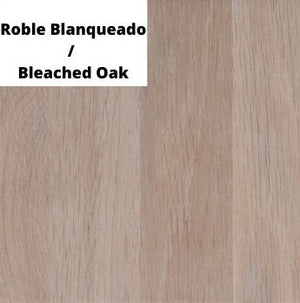 Mesa de comedor extensible de madera maciza de roble BERGAMO | NordicStory
