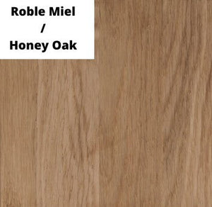 Mesa de comedor extensible de madera maciza de roble BERGAMO | NordicStory