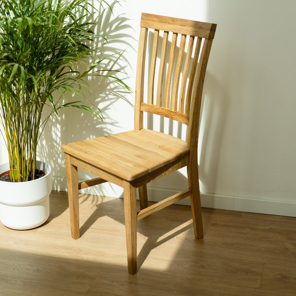 Pack de 2 o 4 Sillas de Comedor de Madera Maciza de Roble Provance | NordicStory