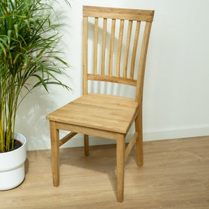 Pack de 2 o 4 Sillas de Comedor de Madera Maciza de Roble Provance | NordicStory