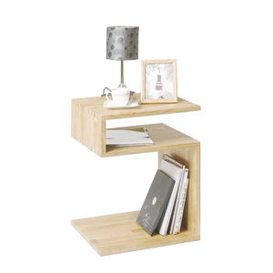 Mesa auxiliar de madera maciza de roble Sofi | NordicStory