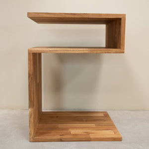 Mesa auxiliar de madera maciza de roble Sofi | NordicStory