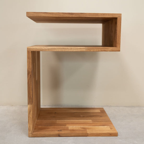 Mesa auxiliar de madera maciza de roble Sofi | NordicStory