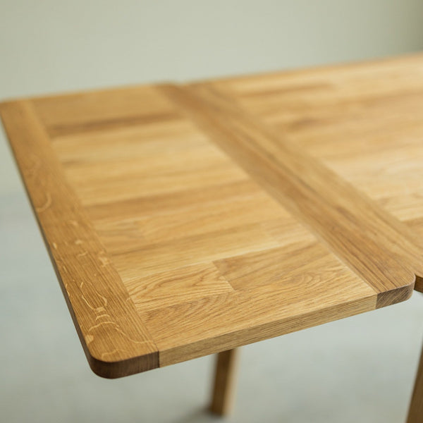 Mesa extensible de comedor de madera maciza de roble Mini 1 | NordicStory