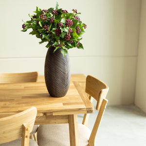Mesa extensible de comedor de madera maciza de roble Mini 1 | NordicStory