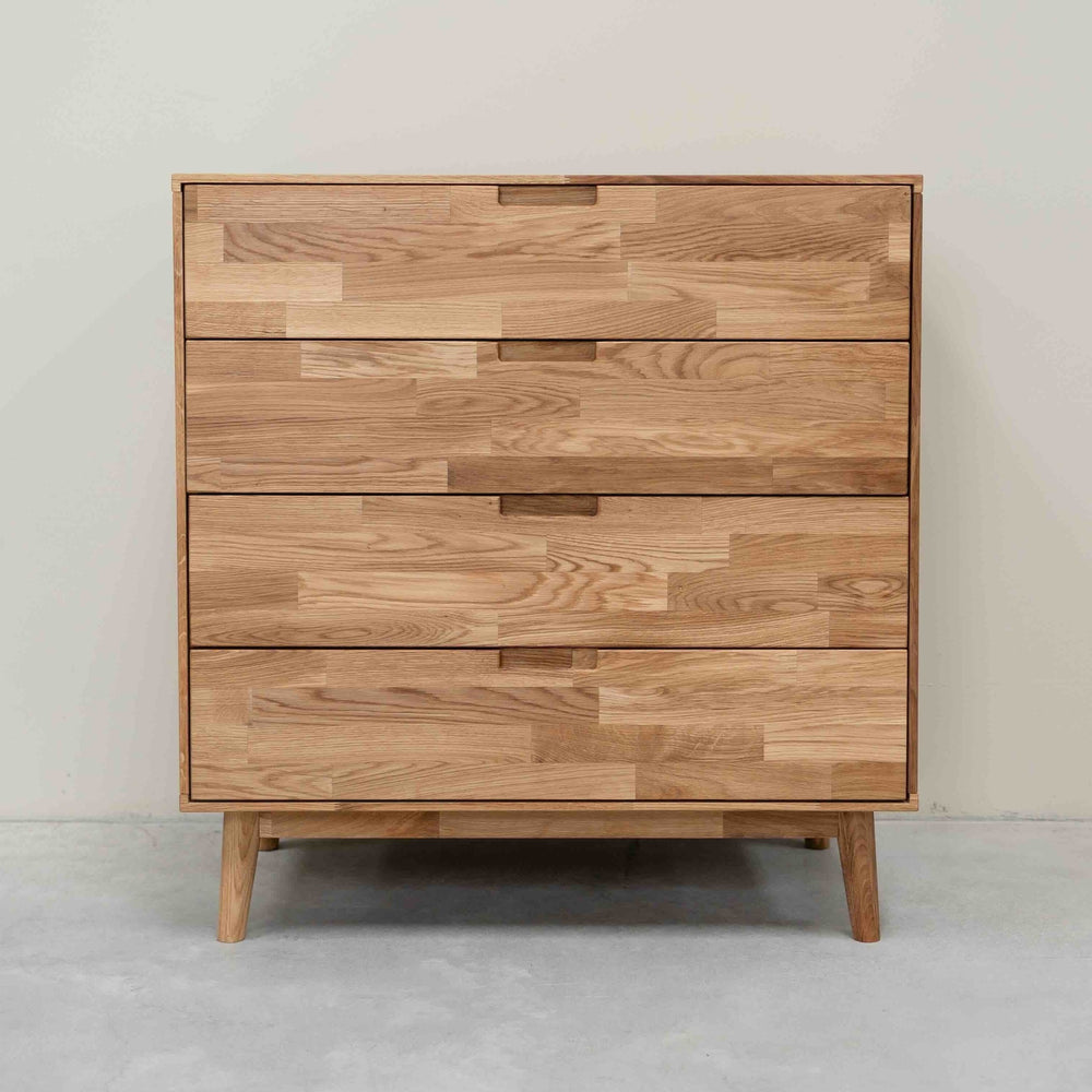 Cómoda de madera maciza de roble Escandi 1 | NordicStory