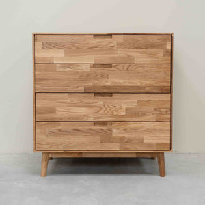 Cómoda de madera maciza de roble Escandi 1 | NordicStory
