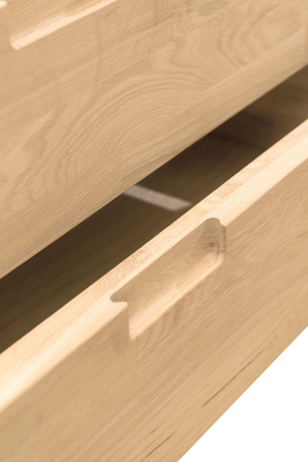 Cómoda de madera maciza de roble Escandi 1 | NordicStory