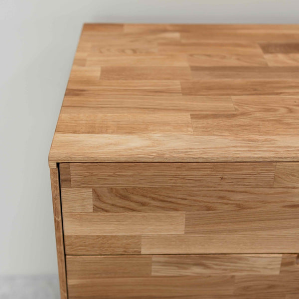 Cómoda de madera maciza de roble Escandi 1 | NordicStory