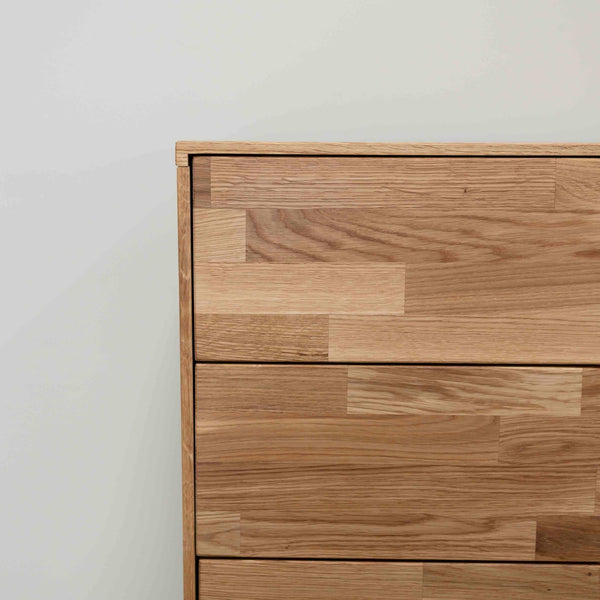 Cómoda de madera maciza de roble Escandi 1 | NordicStory