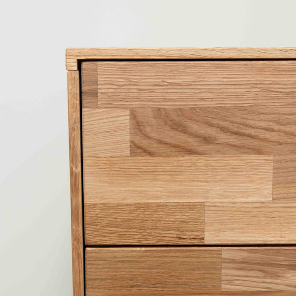 Cómoda de madera maciza de roble Escandi 1 | NordicStory