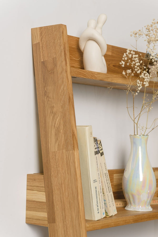 Estanteria Libreria de madera maciza de roble Escandi | NordicStory