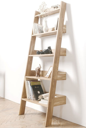 Estanteria Libreria de madera maciza de roble Escandi | NordicStory