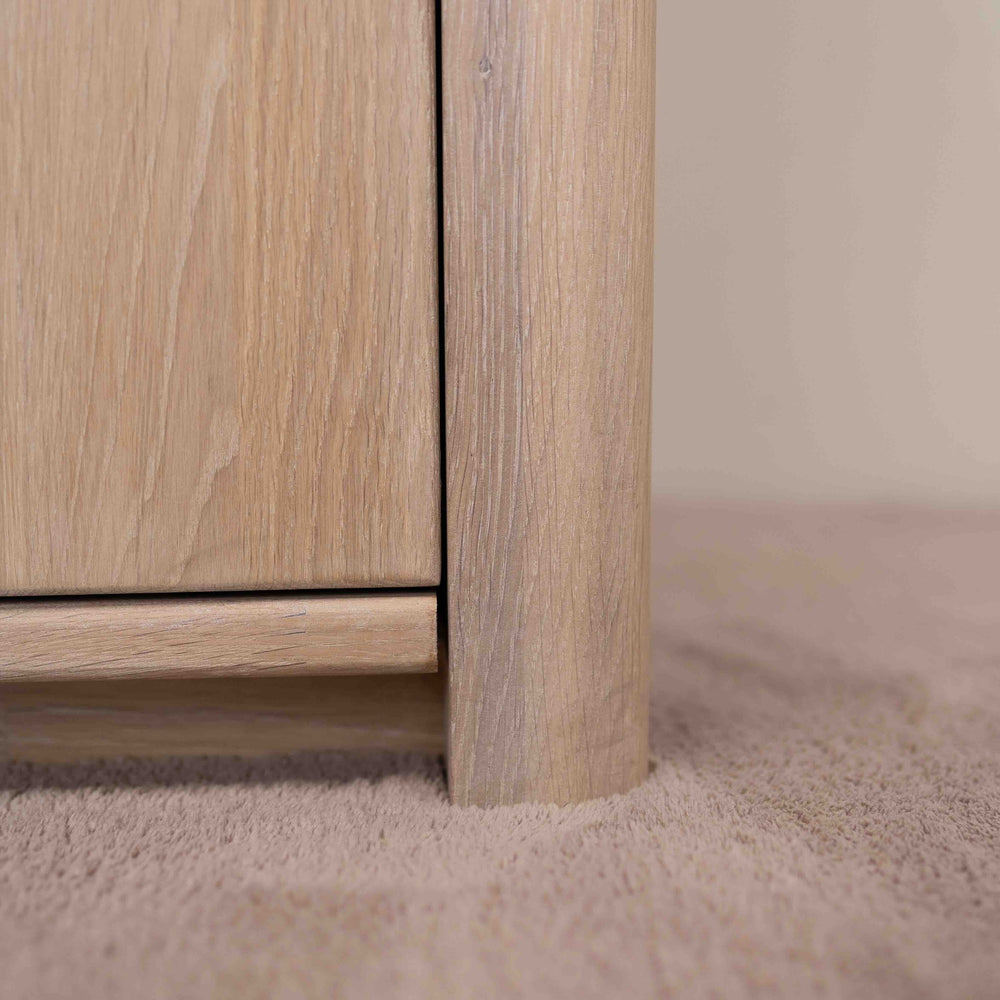 Aparador Cómoda de madera maciza de roble Elsa 2 | NordicStory