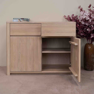 Aparador Cómoda de madera maciza de roble Elsa 2 | NordicStory