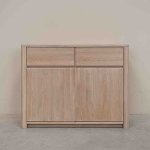Aparador Cómoda de madera maciza de roble Elsa 2 | NordicStory