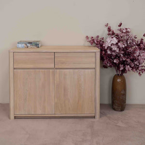 Aparador Cómoda de madera maciza de roble Elsa 2 | NordicStory